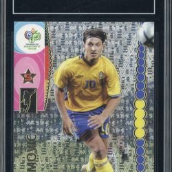 2006 Panini World Cup Soccer #177 Zlatan Ibrahimovic TAG 8.5 NM-MT+