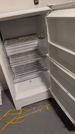 Upright freezer