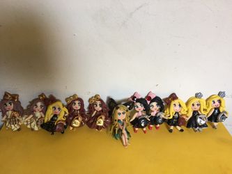 Apliques moños (marcas comerciales ) Clay