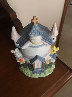 Lighted Easter Egg Church