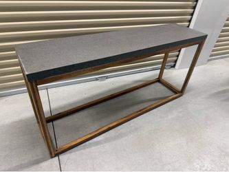 Magnolia Home console table (bottom is wood ) 16x30x62 msrp 1900