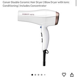 Conair Blow Dryer 
