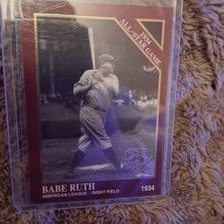 Babe Ruth #1080 1994 Baseball Collectable Asking 10$