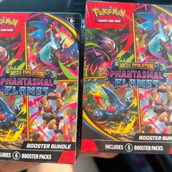 Mega Evolution Phantasmal Flames Booster Bundle