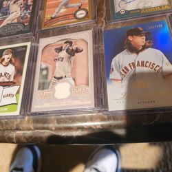 SAN FRANCISO GIANTS CARDS PLUS WARRIORS CARDS. CURRY. SAN LORENZO