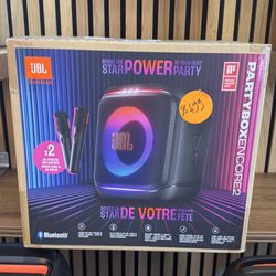 New Box - JBL Essential 2 Encore with Microphone - Financing Available