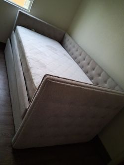 Tumbler bed with dresser