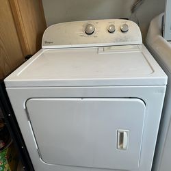 GE Washer and Whirlpool Dryer