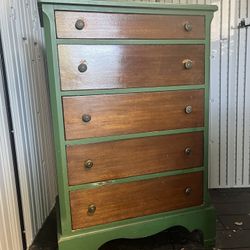 Vintage Dresser Solid Wood 