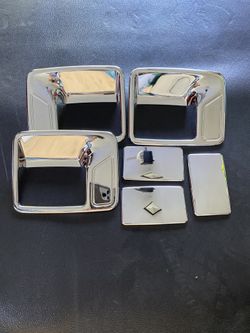 Ford F-350 Chrome door handle covers