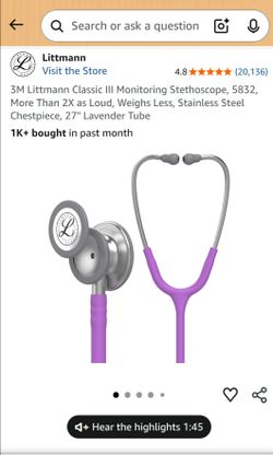 Littmann Classic III Monitoring Stethoscope