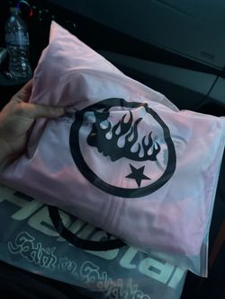 Pink hell star zip up