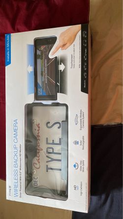 Wireless back up camera