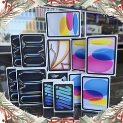 iPad 11th Gen, iPad Air M3, iPad Mini 7th Gen, iPad Pro M4 & M5 ((Take It Home In Payments/ llévatelo a casa en pagos) 