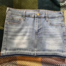 True Religion Denim Mini Skirt 