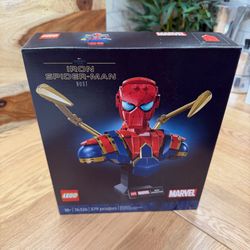 LEGO Iron Spider-Man Bust Set #76326-1 NEW SEALED