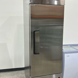 Polarman PLM-27RS 26 3/4" Reach-In Refrigerator with Single Solid Door, Bottom Mount, Stainless Steel, 23 cu. ft.