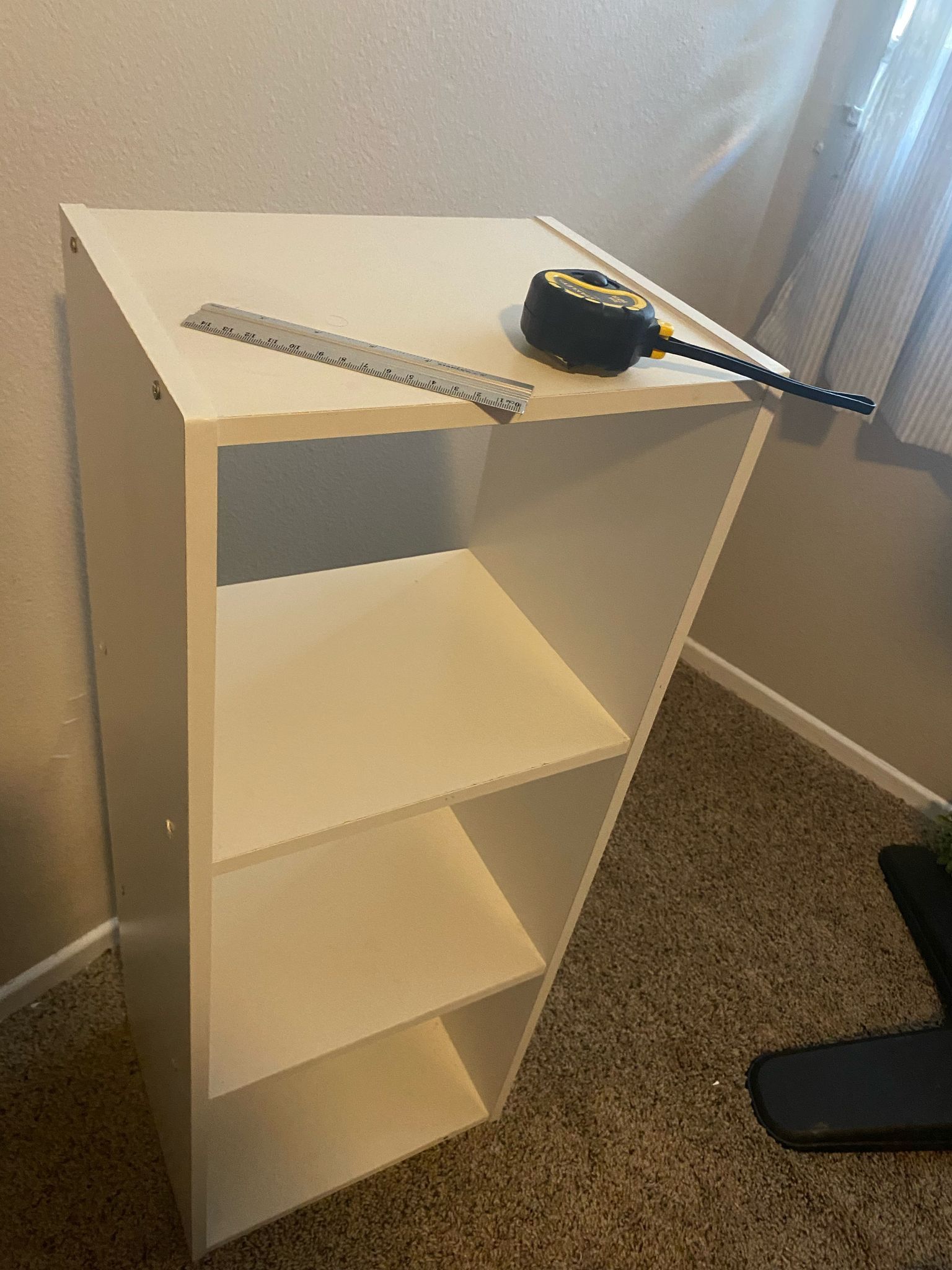 White Bookshelf