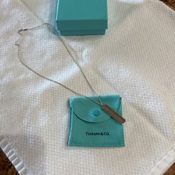 Tiffany & Co. Bar Necklace
