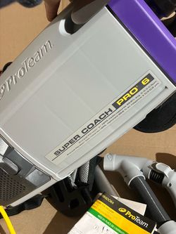 Commercial HEPA backpack vacuum
