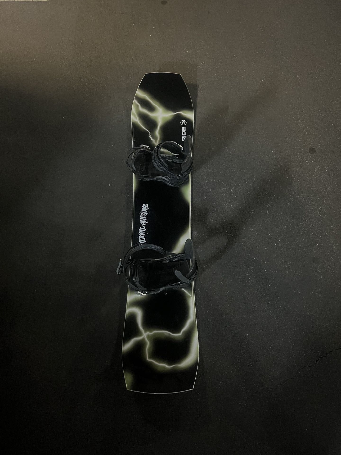 2025 RIDE SNOWBOARD AND BINDINGS