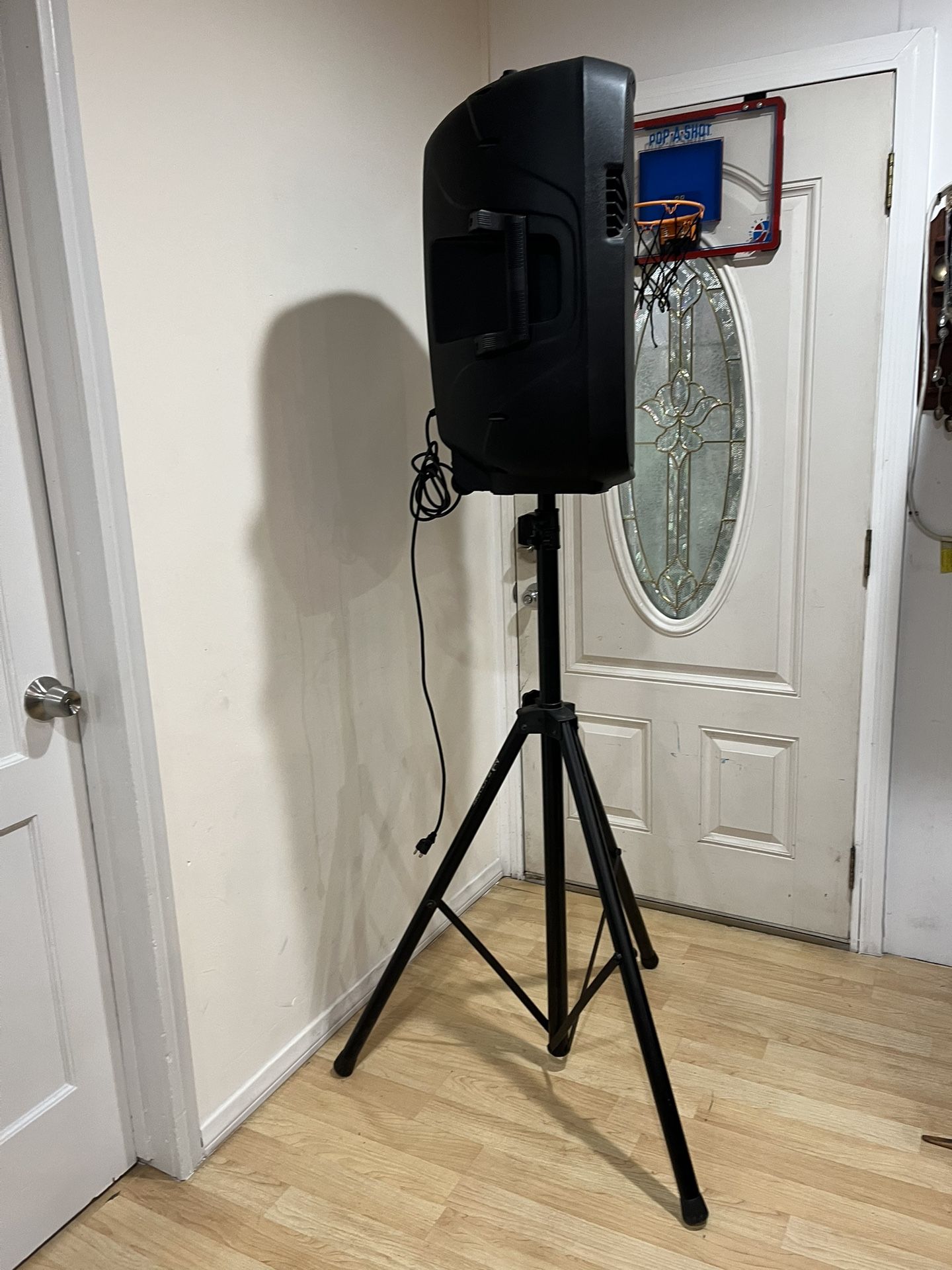 Big Speaker Alphasonik 3000 Watts Portable Speaker W/ Stand