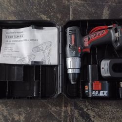 Craftsman Cordless Drill w/Case