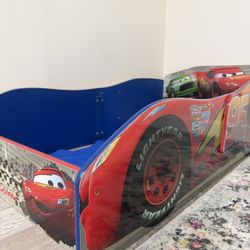 Wooden Toddler Bed Disney Pixar Lightning Mcqueen