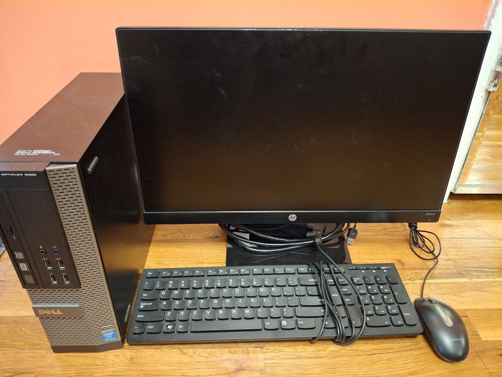 Dell Windows 10 Computer Workstation| Intel Core i7| 16GB RAM |Includes 22" Monitor, Keyboard, Mouse