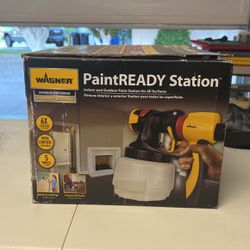 Wagner HVLP Paint Ready Sprayer Station Indoor Outdoor Paint Station