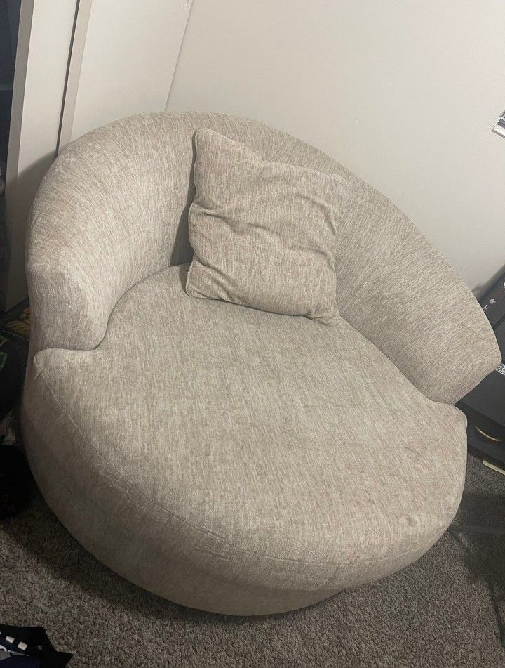 Swivel Round Sofa