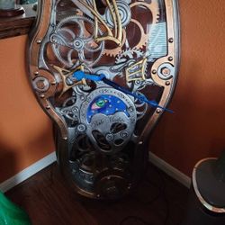 Dale Mathis Clock 4ft Tall Rare