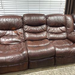 Brown Recliner Couch