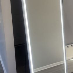 Full body LED mirror 
