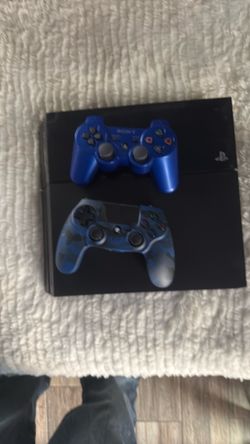 PlayStation 4 Console with Two Controllers