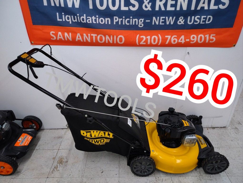 DEWALT 21 150cc Briggs Stratton 625ex Gas Lawn Mower