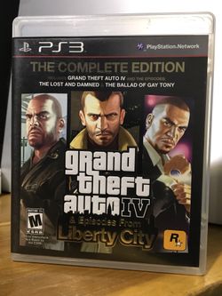 Grand Theft Auto IV Complete Edition (PS3) : Video Games 