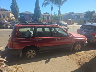 2000 subaru forester manual