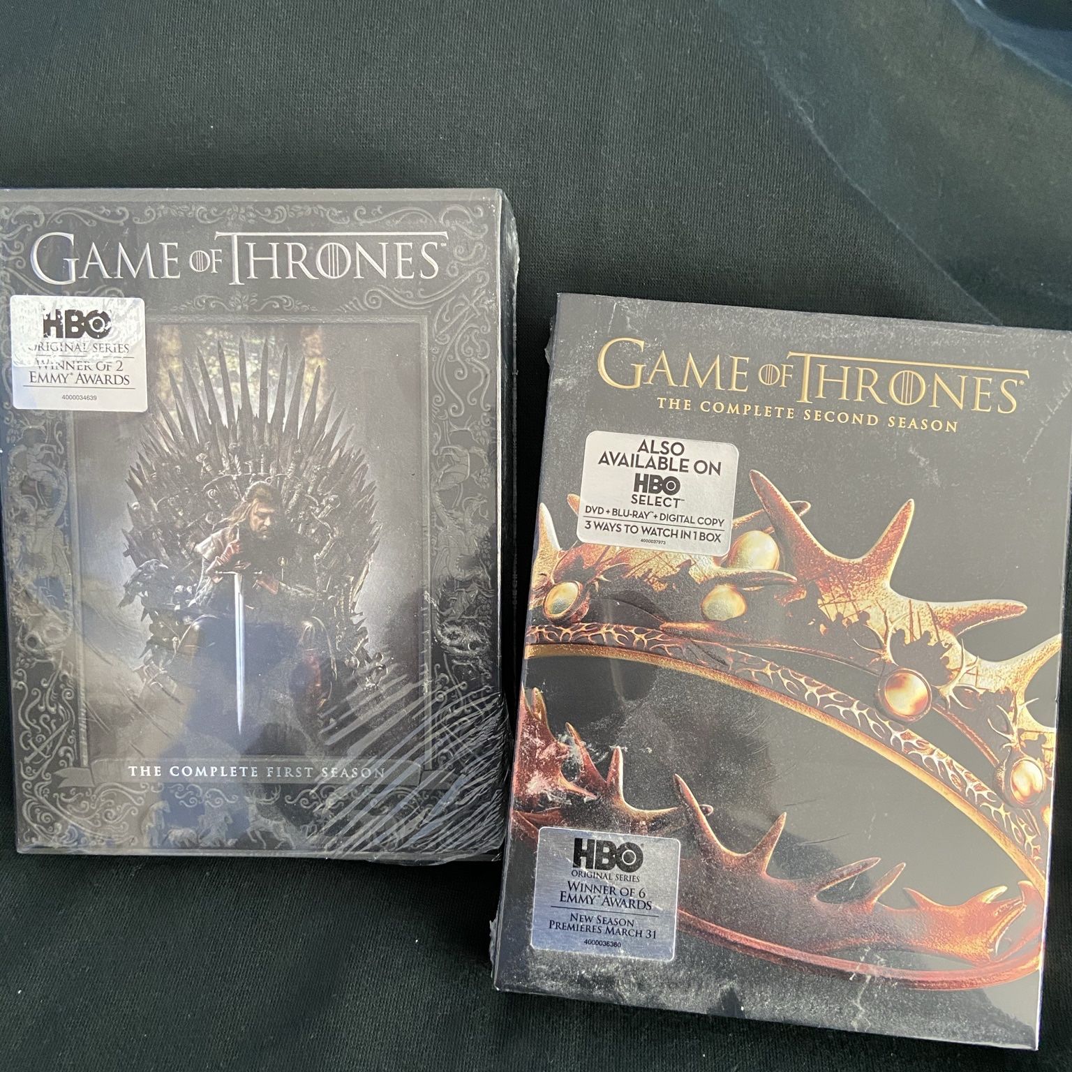Game Of Thrones Season One & Two