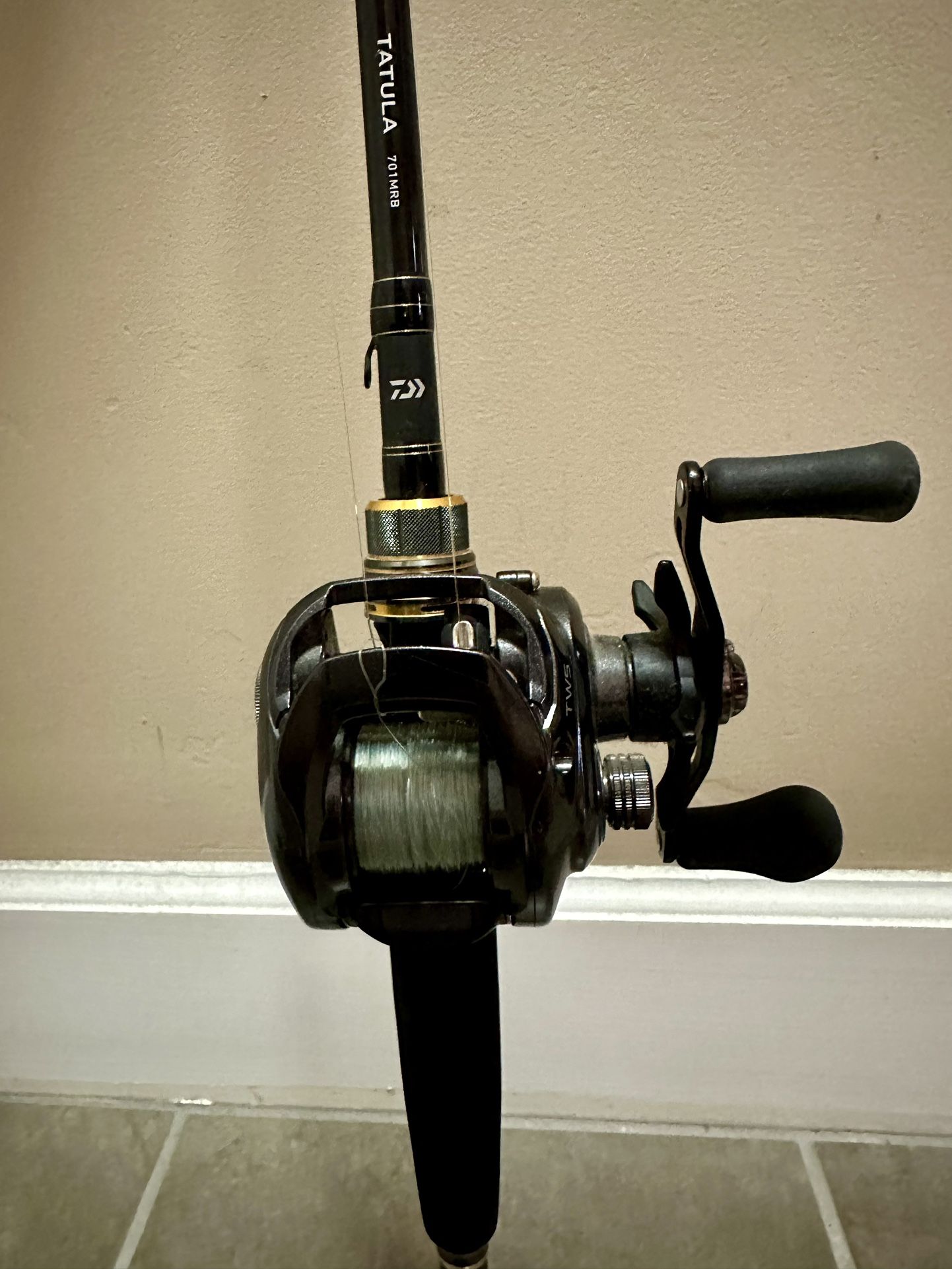 Daiwa Tatula Baitcaster & 7’ Fishing Rod