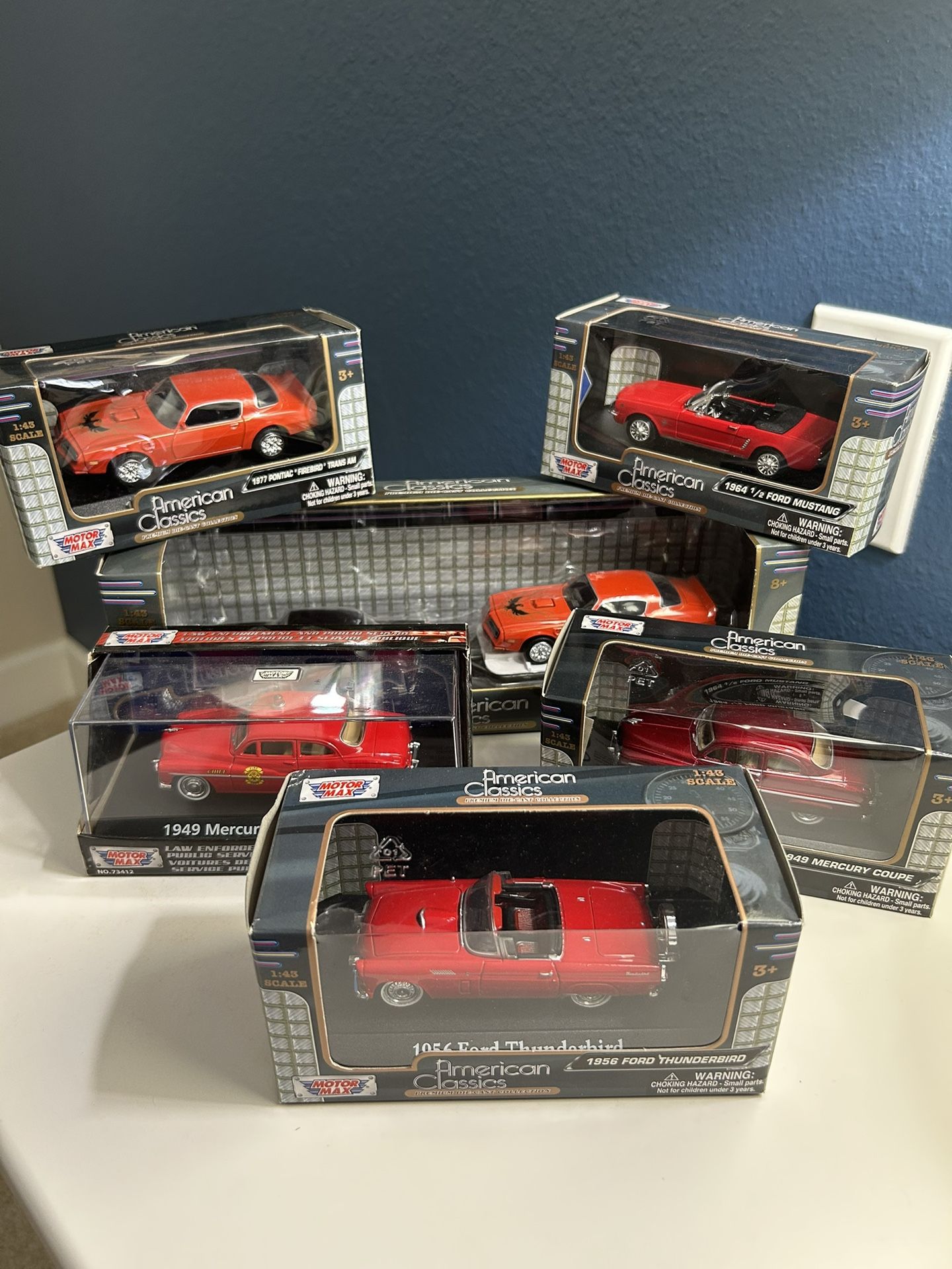 Motor Max American Die Cast Classic Cars