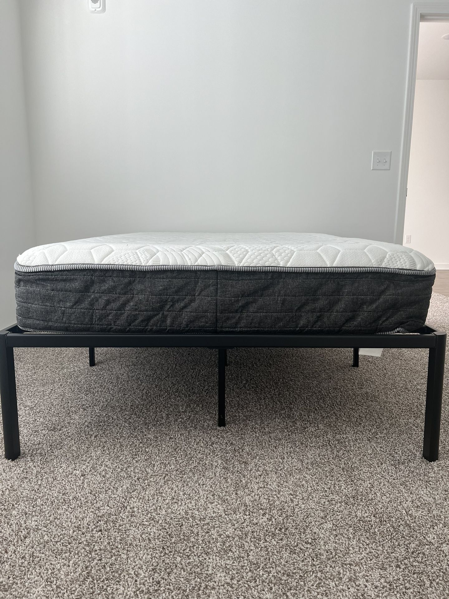 16” Full Size Metal Bed Frame
