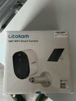Litokam 3MP WiFi Smart Security Camera