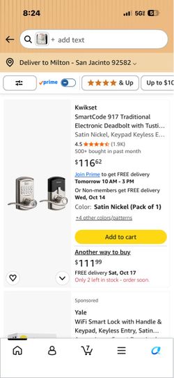 Control at the lock keypad programming