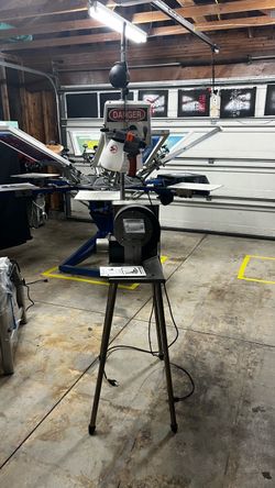 Screen Printing Spot Cleaning & Fume Extraction System
