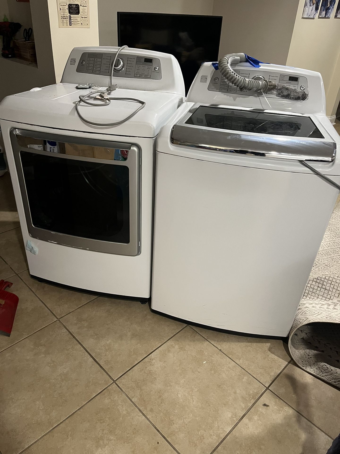 Kenmore Elites Washer Dryer 