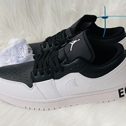 Nike Air Jordan 1 Low “Black White UNITY” – Men’s Sneakers – Limited Edition – New with Box