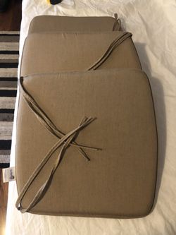 3 Sunbrella Outdoor Chair Pad Cushions-Sell For Over $30 Each