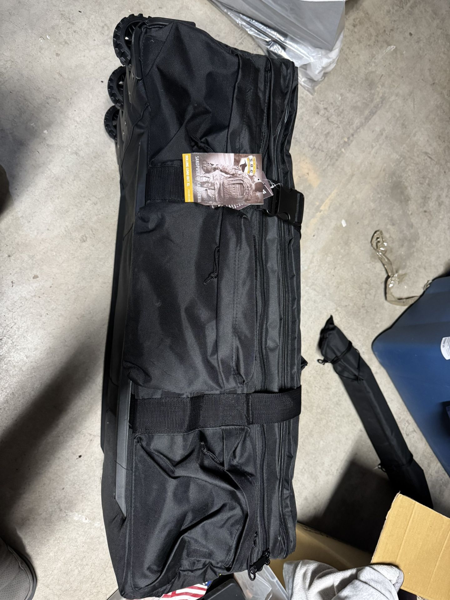 soc rolling duffle bag