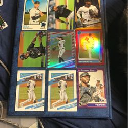 Miami Marlins Baseball Cards Ft. A Donruss Variation, And A Numbered Parallel Topps Gold Parallel, And More!